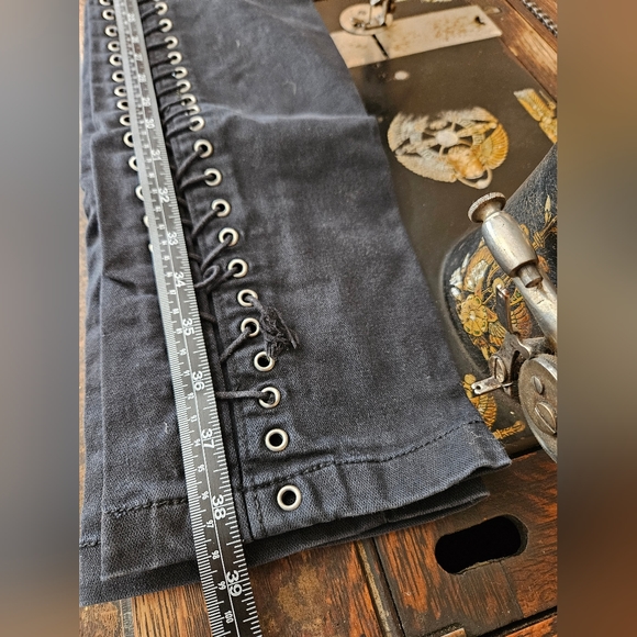 Lace Up Side Seam Pants - Picture 13 of 16